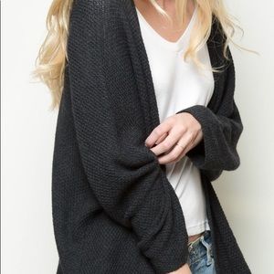 Brandy Melville Black Caroline Cardigan